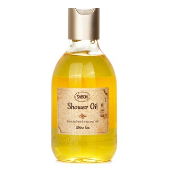 Shower Oil - White Tea (Plastic Bottle)  300ml/10.5oz