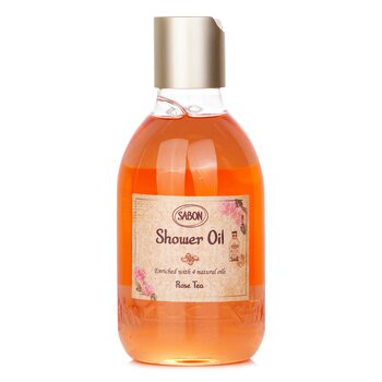 Shower Oil - Rose Tea (Plastic Bottle)  300ml/10.5oz