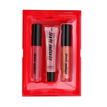 smashbox lip gloss trio