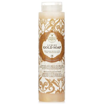 60 Anniversary Luxury Gold Soap With Gold Leaf - 23K Gold Liquid Soap (Limited Edition)  300ml/10.2oz