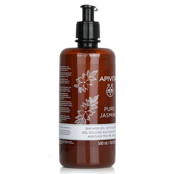 Pure Jasmine Shower Gel with Essential Oils - Ecopack  500ml/16.9oz