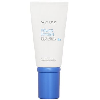 SKEYNDOR Power Oxygen City Pollution Block Gel-Cream + O2 (For Combination To Oily Skin) 50ml/1.7oz
