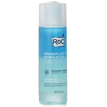 Double Action Eye Make-Up Remover - Removes Waterproof Make-Up (Suitable For The Sensitive Eye Area)  125ml/4.23oz