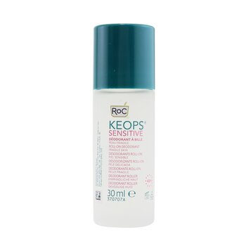 KEOPS Sensitive Roll-On Deodorant 48H - Alcohol Free & Not Perfumed (Fragile Skin) 30ml/1oz