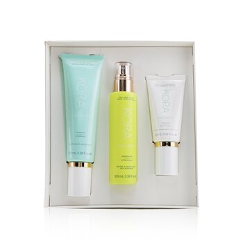 3 Step System - Oily/Combination Skin: Foaming Cleanser 100ml+ Energizing Citrus Mist 100ml+ Purifying Moisturizer 50ml 3pcs