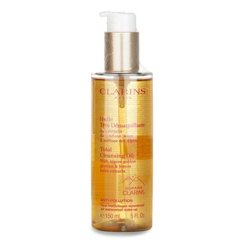 Total Cleansing Oil with Alpine Golden Gentian & Lemon Balm Extracts (All Waterproof Make-up)  150ml/5oz