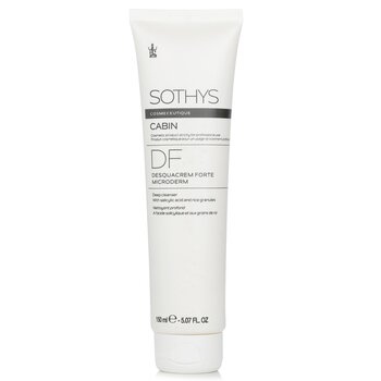 Sothys منظف عميق دقيق معزز للبشرة Cosmeceutique DF - بحمض الساليسيليك وحبيبات الرز ( حجم صالون ) 150ml/5.07oz