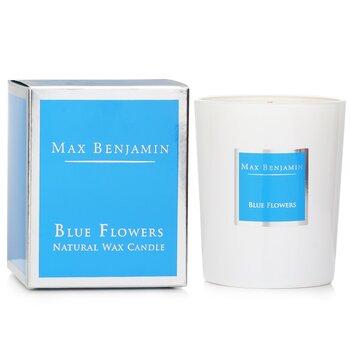 Candle - Blue Flowers  190g/6.5oz