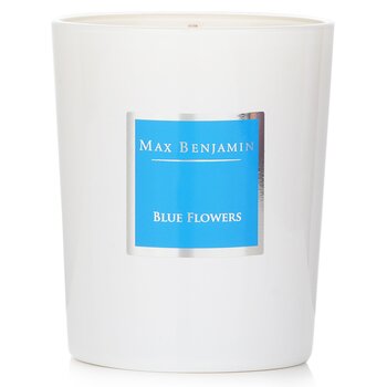 Candle - Blue Flowers  190g/6.5oz