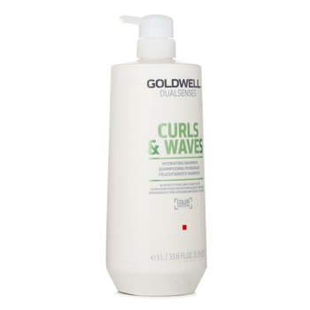 Dual Senses Curls & Waves Hydrating Shampoo (Elasticity For Curly & Wavy Hair)  1000ml/33.33oz
