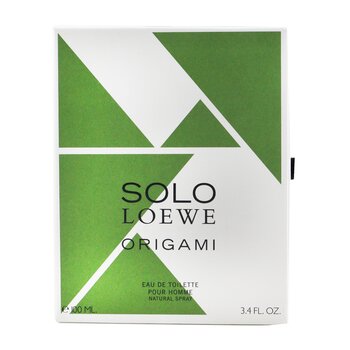 Solo Origami Classic Eau De Toilette Spray  100ml/3.4oz