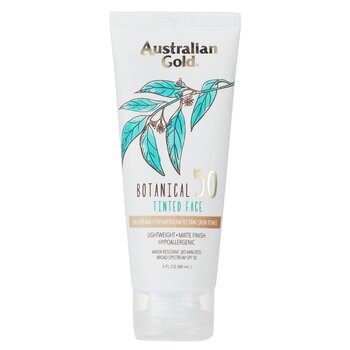 Botanical Sunscreen SPF 50 Tinted Face BB Cream - Medium to Tan 89ml/3oz