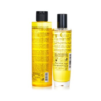 Oro Therapy 24k Golden Beauty Set (Limited Edition): Oro Puro Illuminating Fluid 100ml + Gold Beauty Micellar Water 200ml  2pcs