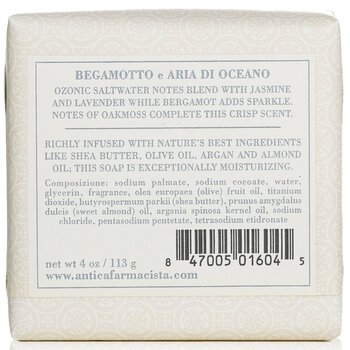 Bar Soap - Bergamot & Ocean Aria  113g/4oz