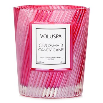 Classic Candle - Crushed Candy Cane 184g/6.5oz