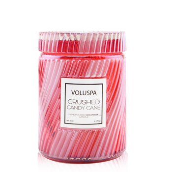 Small Jar Candle - Crushed Candy Cane  170g/6oz