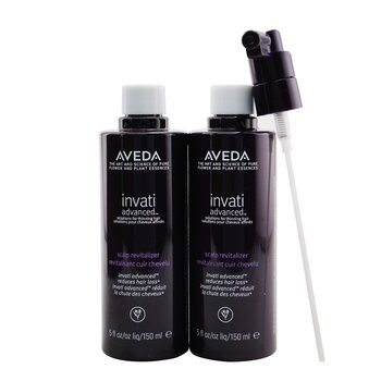 Invati Advanced Scalp Revitalizer - Solutions For Thinning Hair (2 Refills + Pump) 2x150ml