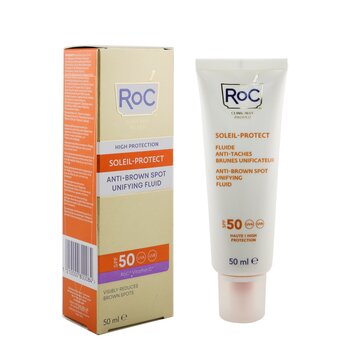 ROC - Soleil-Protect Anti-Brown Spot Unifying Fluid SPF 50 UVA & UVB ...