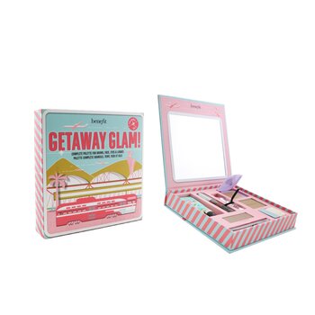 Getaway Glam Complete Palette (Primer + Bronzer + Brow Gel +Highlighter + Mascara + Eyeshadow + 2x Applicator) -