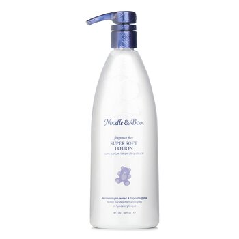 Noodle & Boo Super Soft Lotion - Fragrance Free - For Face & Body (Dermatologist-Tested & Hypoallergenic) 473ml/16oz