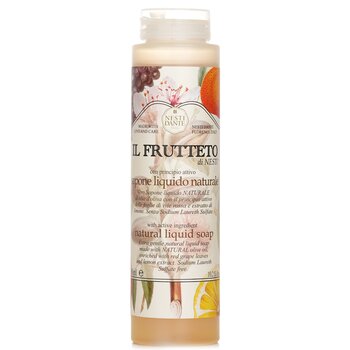 Nesti Dante IL Frutteto Bath & Shower Natural Liquid Soap With Red Grape Leaves & Lemon Extract 300ml/10.2oz