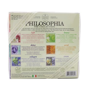 Set Philosophia La Colección de Jabón: (Lift + Breeze + Detox + Scrub + Collagen + Cream)  6x 150g/5.3oz