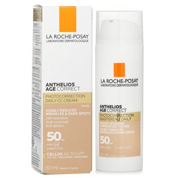 La Roche Posay - Anthelios Age Correct Daily CC Cream SPF50 50ml/1.7oz 