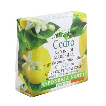 Dal Frantoio Olive Oil Jabón Vegetal - Citrus Lemon 100g/3.5oz