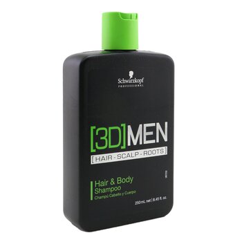 [3D] Men Hair & Body Shampoo  250ml/8.4oz