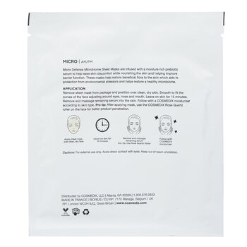 Micro Defense Microbiome Sheet Mask (Salon Size)  10sheets