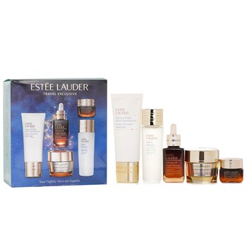 Your Nightly Skincare Experts: ANR 50ml+ Revitalizing Supreme+ Soft Cream 50ml+ Eye Supercharged 15ml+ Micro Cleans...  5pcs