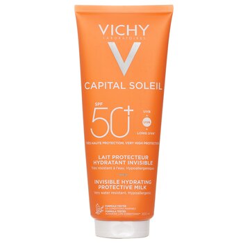 Vichy Capital Soleil Fresh Protective Milk SPF 50 (Water Resistant - Face & Body) 300ml/10.1oz