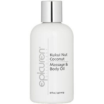 Kukui Nut Coconut Massage & Body Oil  236ml/8oz