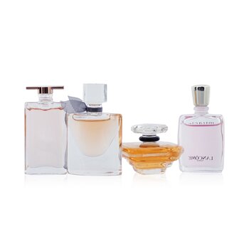 Best Of Lancome Fragrance Coffret: Tresor EDP 7.5ml + Idole EDP 5ml + La Vie Est Belle EDP 4ml + Miracle EDP 5ml  4pcs