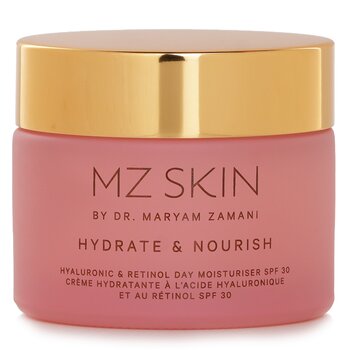 MZ Skin Hydrate & Nourish Hyaluronic & Retinol Day Moisturiser SPF 30 50ml/1.69oz