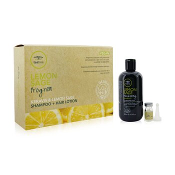 Tea Tree Lemon Sage Program Set: Shampoo 300ml + Hair Lotion 12x6ml  13pcs
