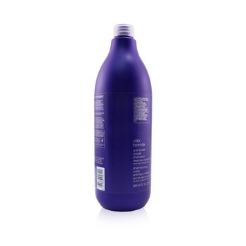 Yubi Blonde Anti-Brass Purple Shampoo - Bleached, Highlighted Hair (Salon Size)  980ml/33.1oz