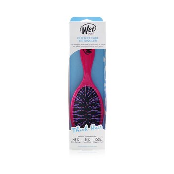 Wet Brush - Custom Care Detangler Thick Hair Brush - # Pink 1pc - Brushes |  Free Worldwide Shipping | Strawberrynet OTHERS
