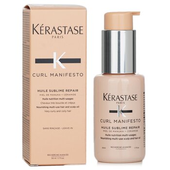 Curl Manifesto Huile Sublime Repair Nourishing Multi-use Hair & Scalp Oil (For Very Curly & Coily Hair)  50ml/1.7oz