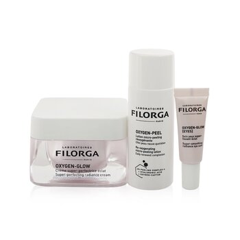 Perfect Skin Effect Trio, For Real Set: Oxygen Glow Cream 50ml + Oxygen-Peel Lotion 50ml + Oxygen-Glow Eye 4ml  3pcs