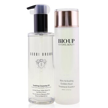 Soothing Cleansing Oil (Free: Natural Beauty BIO UP Treatment Essence 200ml)  2pcs