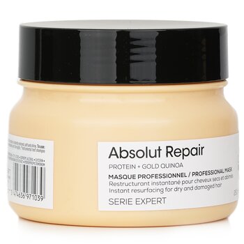 Professionnel Serie Expert - Absolut Repair Gold Quinoa + Protein Instant Resurfacing Mask (For Dry and Damaged Hair)  250ml/8.5oz