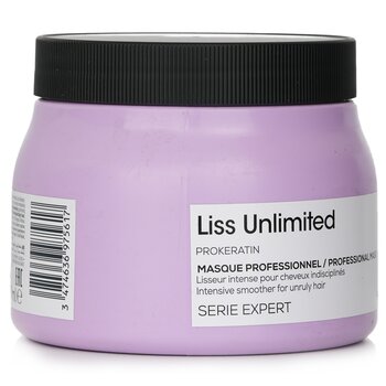 Professionnel Serie Expert - Liss Unlimited Prokeratin Intense Smoothing Mask (For Unruly Hair)  500ml/16.9oz