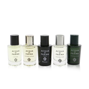 Acqua Di Parma - Le Colonie Miniature Coffret: Colonia + Colonia Pura +  Colonia Essenza + Colonia Club + Colonia Intensa 5pcs (M) - Sets \u0026 Coffrets  | Free Worldwide Shipping | Strawberrynet USA
