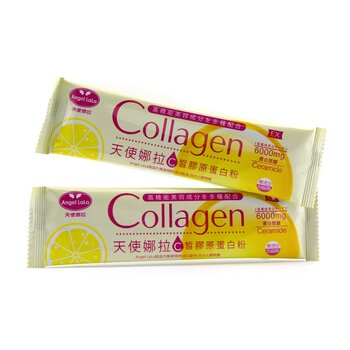 EX Collagen Patent PO-OG Proteoglycan 6000mg Collagen Powder - Glutathione GSH & Vitamin C (Exp. 23/07/2022)  15x8g