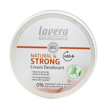 Natural & Strong Cream Deodorant- With Organic Ginseng  50ml/1.7oz