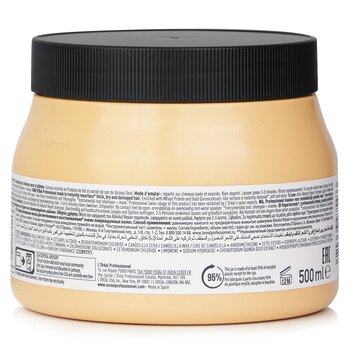 Professionnel Serie Expert - Absolut Repair Gold Quinoa + Protein Instant Resurfacing Mask (For Dry and Damaged Hair)  500ml/16.9oz