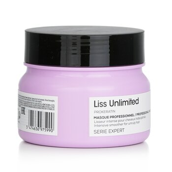 Professionnel Serie Expert - Liss Unlimited Prokeratin Intensive Smoother Mask (For Unruly Hair)  250ml/8.5oz