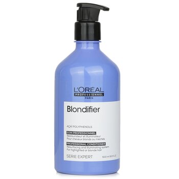 Professionnel Serie Expert - Blondifier Acai Polyphenols Resurfacing and Illuminating Conditioner (For Blonde Hair)  500ml/16.9oz