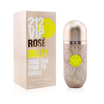 212 VIP Rose Smiley Eau De Parfum Spray 80ml/2.7oz